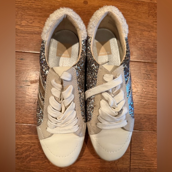 Women's Dolce Vita Glitter Sneakers - Picture 7 of 10